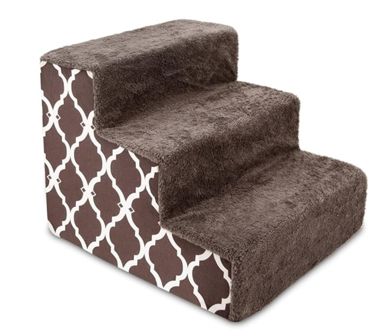 Escalier pliable pour animaux de compagnie – Marches douces en mousse pour petits chiens et chats