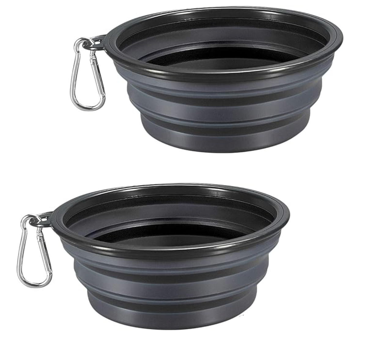 Collapsible Travel Dog Bowls – Portable Silicone Food & Water Bowls for Dogs and Cats